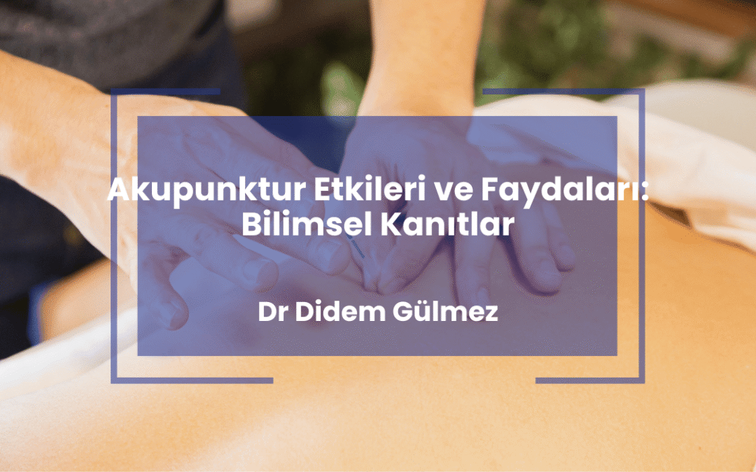 Akupunktur Etkileri ve Faydaları: Bilimsel Kanıtlar